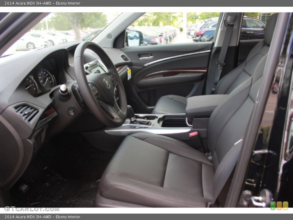 Ebony Interior Front Seat for the 2014 Acura MDX SH-AWD #86300799