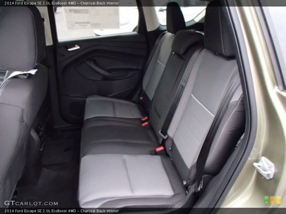 Charcoal Black Interior Rear Seat for the 2014 Ford Escape SE 2.0L EcoBoost 4WD #86300832