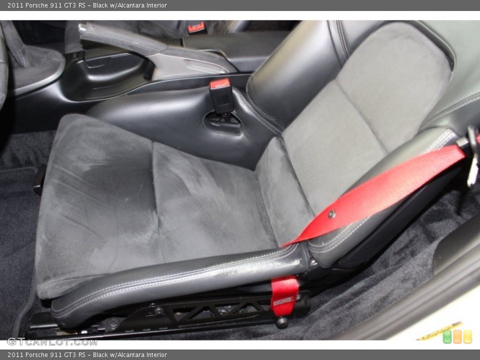 Black w/Alcantara Interior Front Seat for the 2011 Porsche 911 GT3 RS #86301036