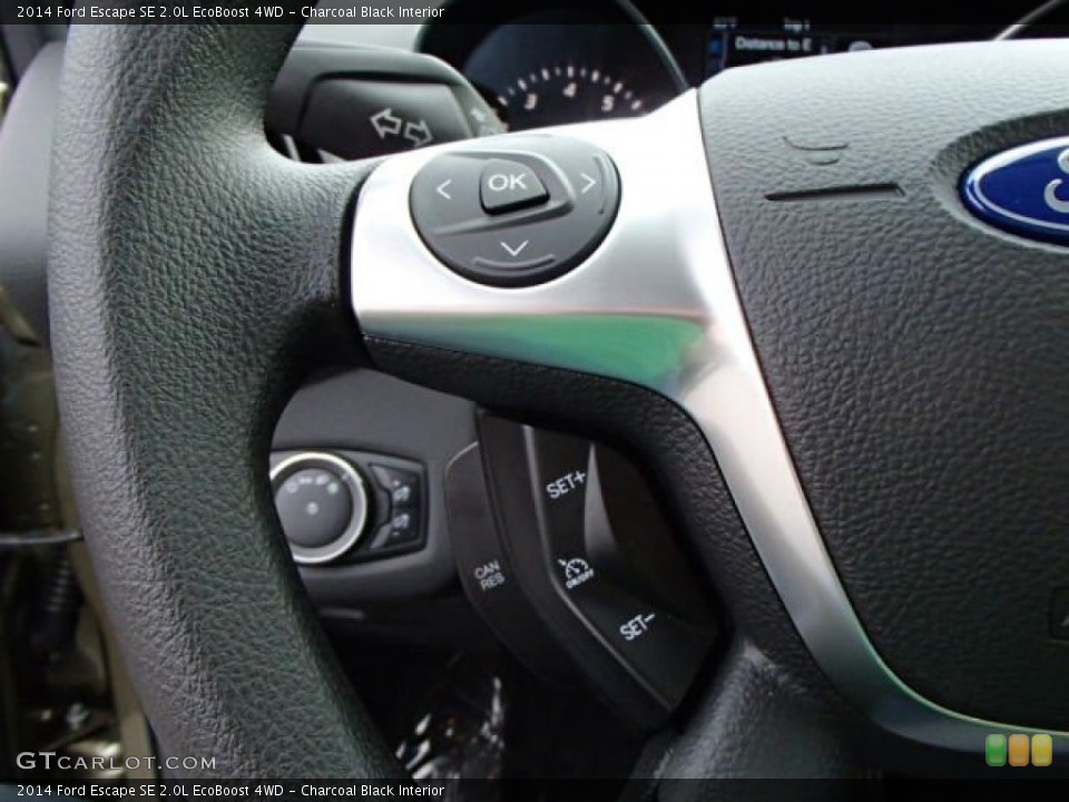 Charcoal Black Interior Controls for the 2014 Ford Escape SE 2.0L EcoBoost 4WD #86301042
