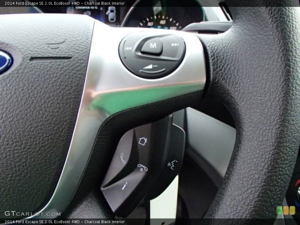 Charcoal Black Interior Controls for the 2014 Ford Escape SE 2.0L EcoBoost 4WD #86301063