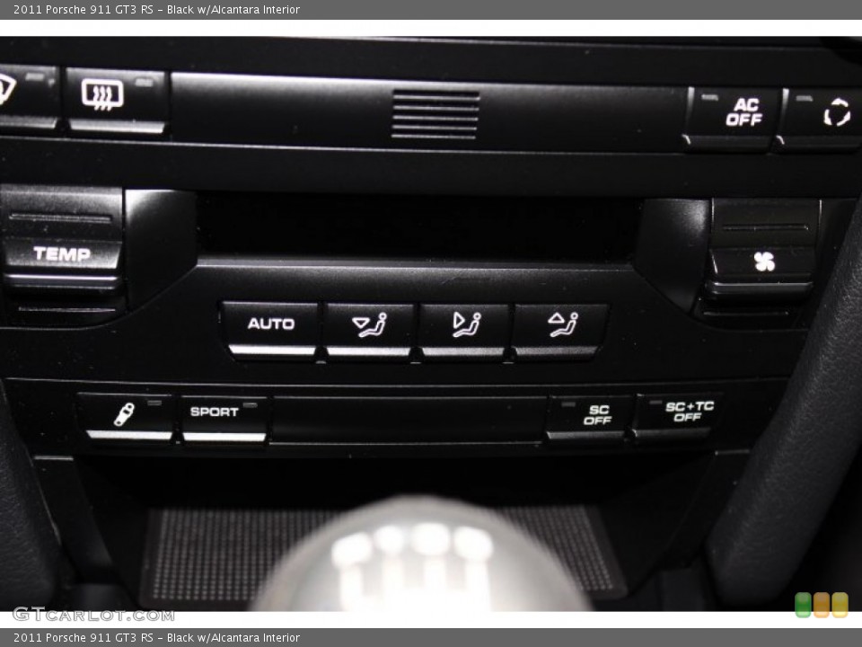 Black w/Alcantara Interior Controls for the 2011 Porsche 911 GT3 RS #86301177