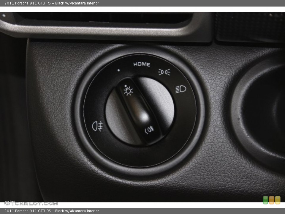 Black w/Alcantara Interior Controls for the 2011 Porsche 911 GT3 RS #86301236