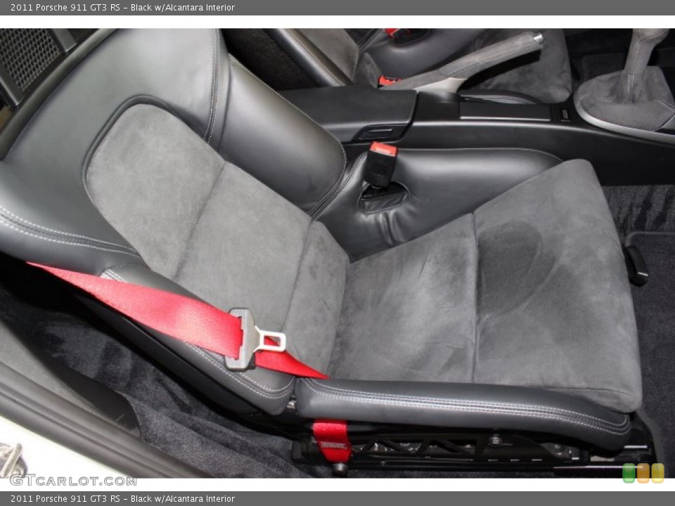 Black w/Alcantara Interior Front Seat for the 2011 Porsche 911 GT3 RS #86301324