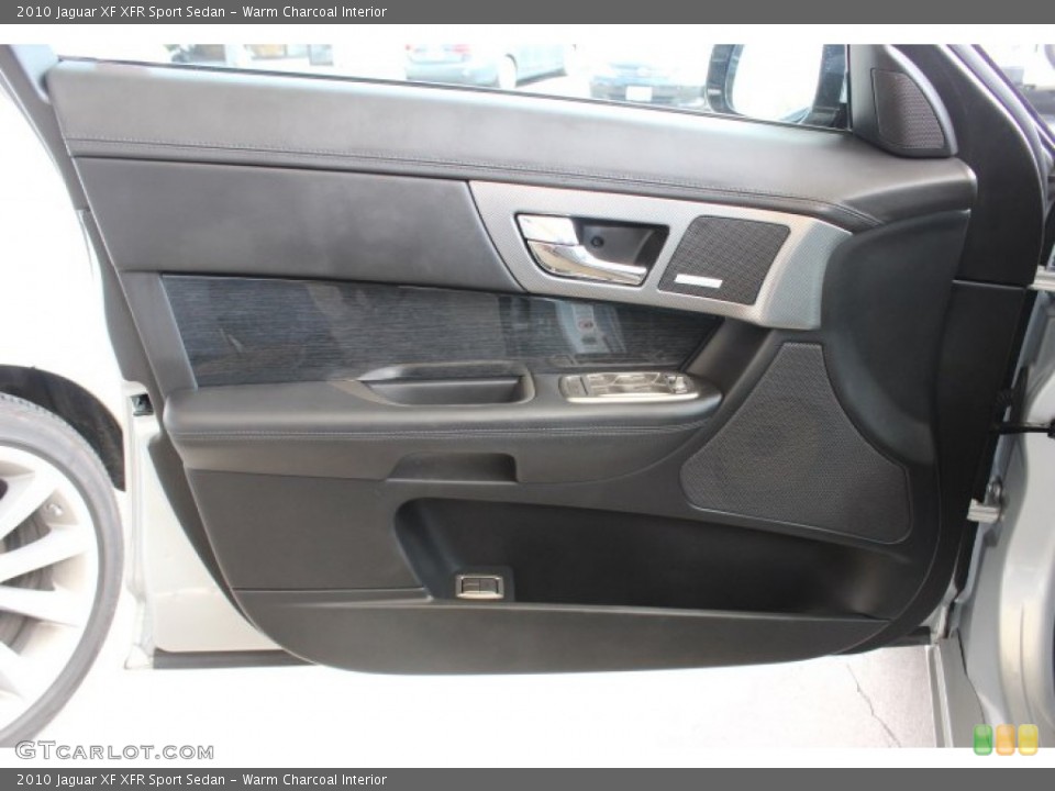 Warm Charcoal Interior Door Panel for the 2010 Jaguar XF XFR Sport Sedan #86302449