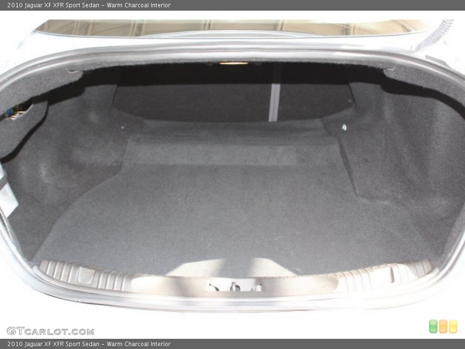 Warm Charcoal Interior Trunk for the 2010 Jaguar XF XFR Sport Sedan #86302992