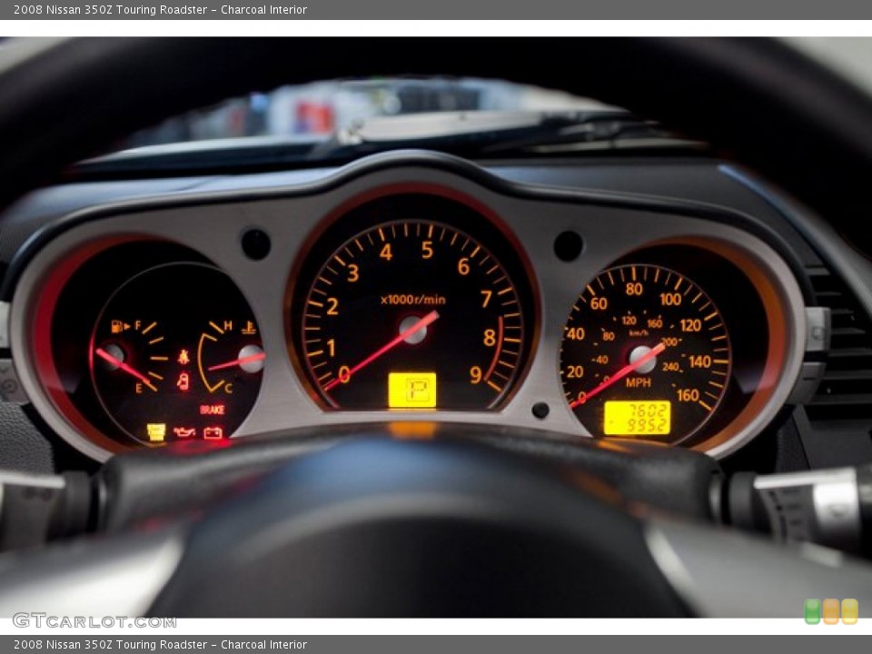 Charcoal Interior Gauges for the 2008 Nissan 350Z Touring Roadster #86303160