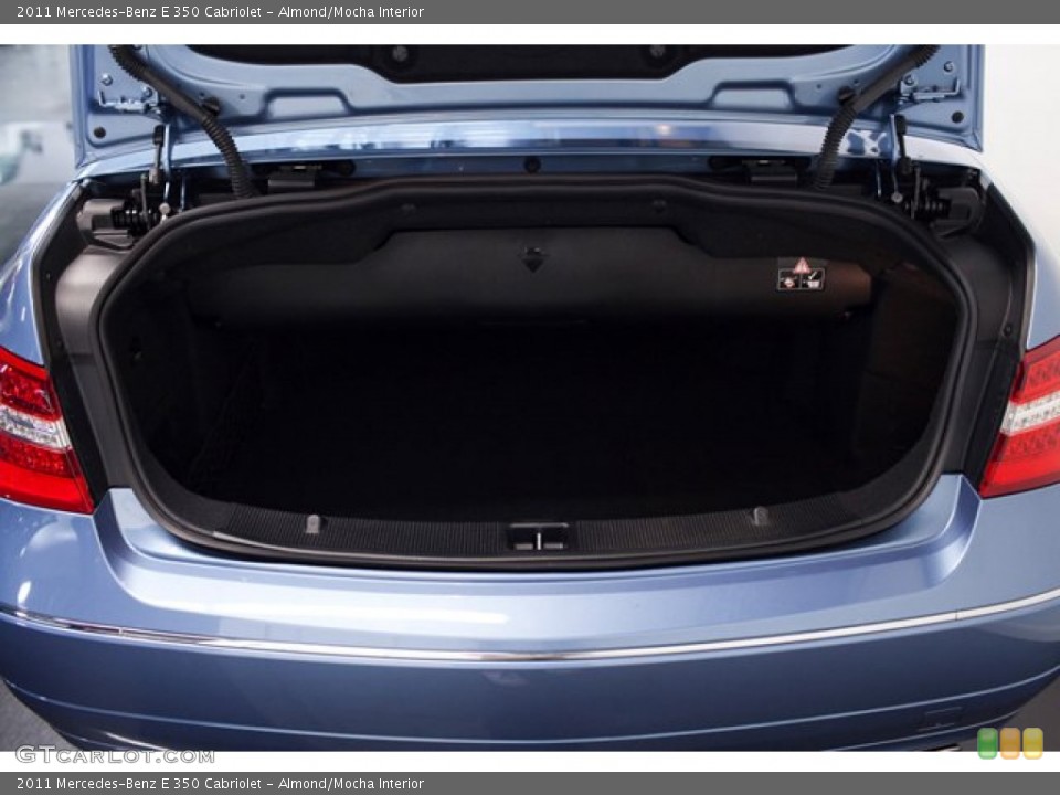 Almond/Mocha Interior Trunk for the 2011 Mercedes-Benz E 350 Cabriolet #86303799