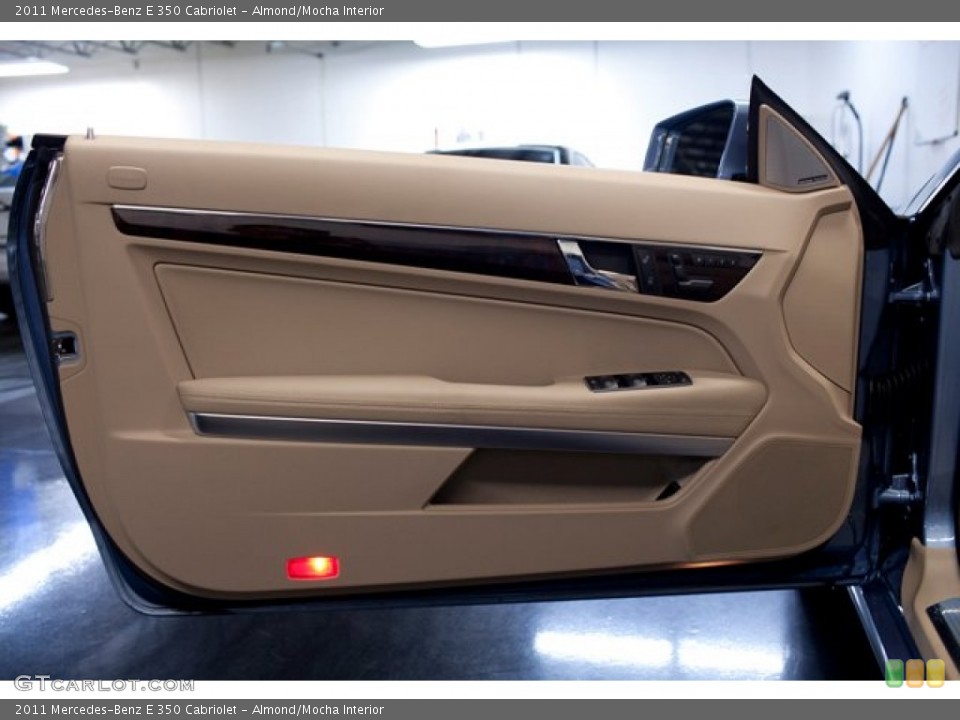 Almond/Mocha Interior Door Panel for the 2011 Mercedes-Benz E 350 Cabriolet #86304018