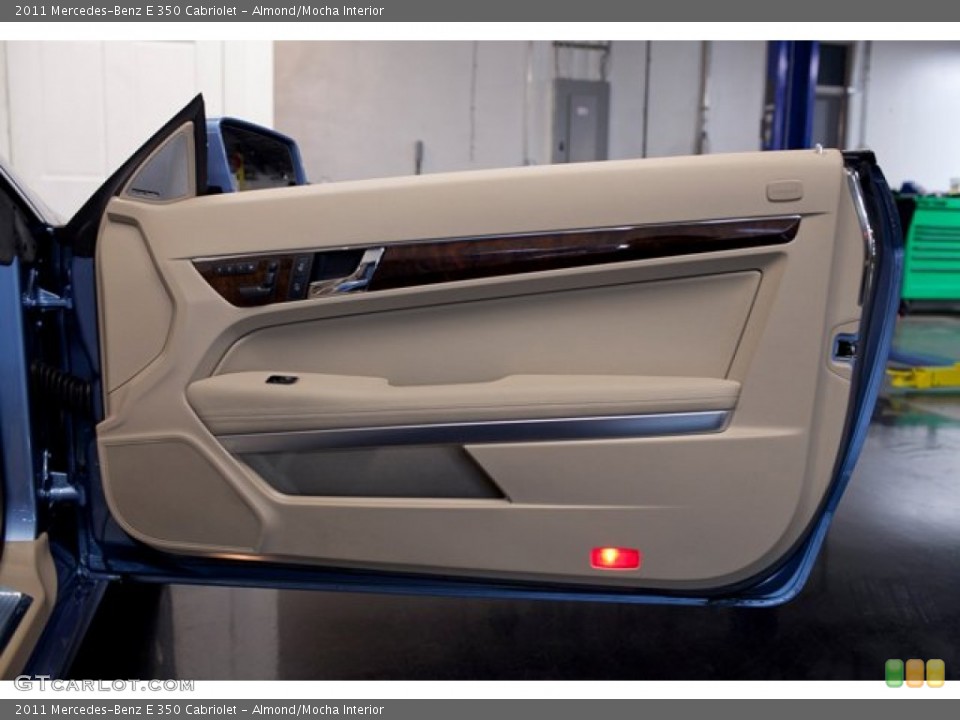 Almond/Mocha Interior Door Panel for the 2011 Mercedes-Benz E 350 Cabriolet #86304032