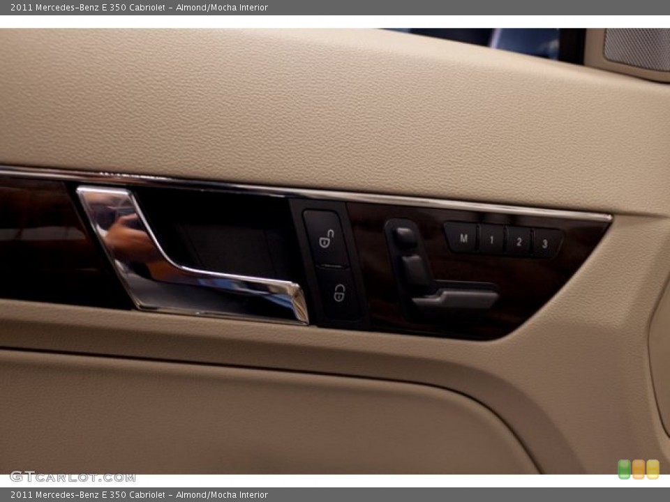 Almond/Mocha Interior Controls for the 2011 Mercedes-Benz E 350 Cabriolet #86304048