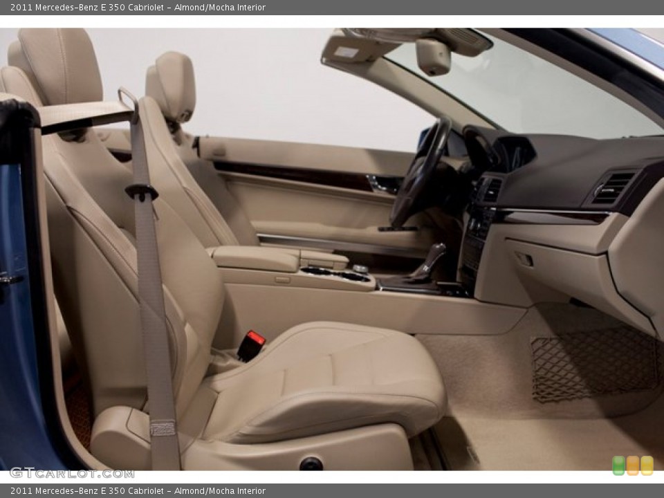 Almond/Mocha Interior Front Seat for the 2011 Mercedes-Benz E 350 Cabriolet #86304108