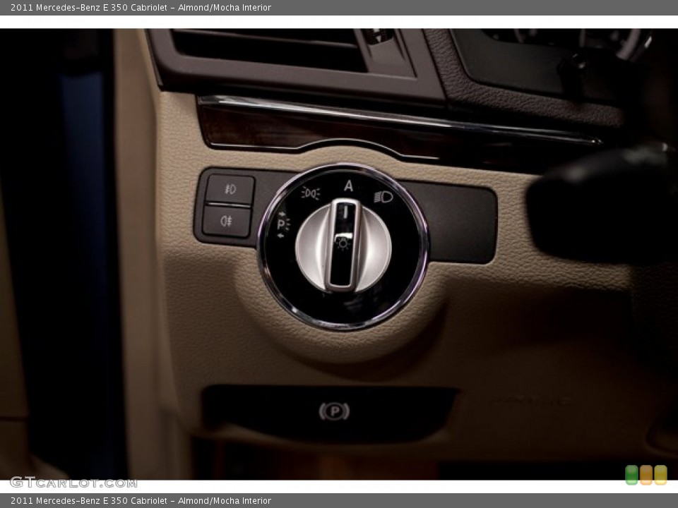 Almond/Mocha Interior Controls for the 2011 Mercedes-Benz E 350 Cabriolet #86304258