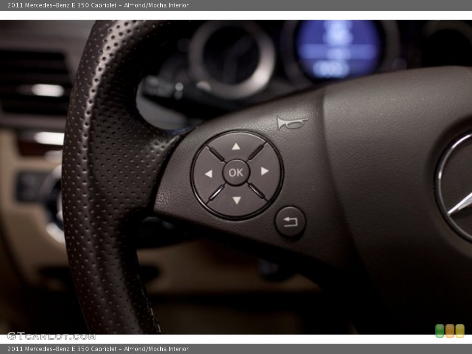 Almond/Mocha Interior Controls for the 2011 Mercedes-Benz E 350 Cabriolet #86304333