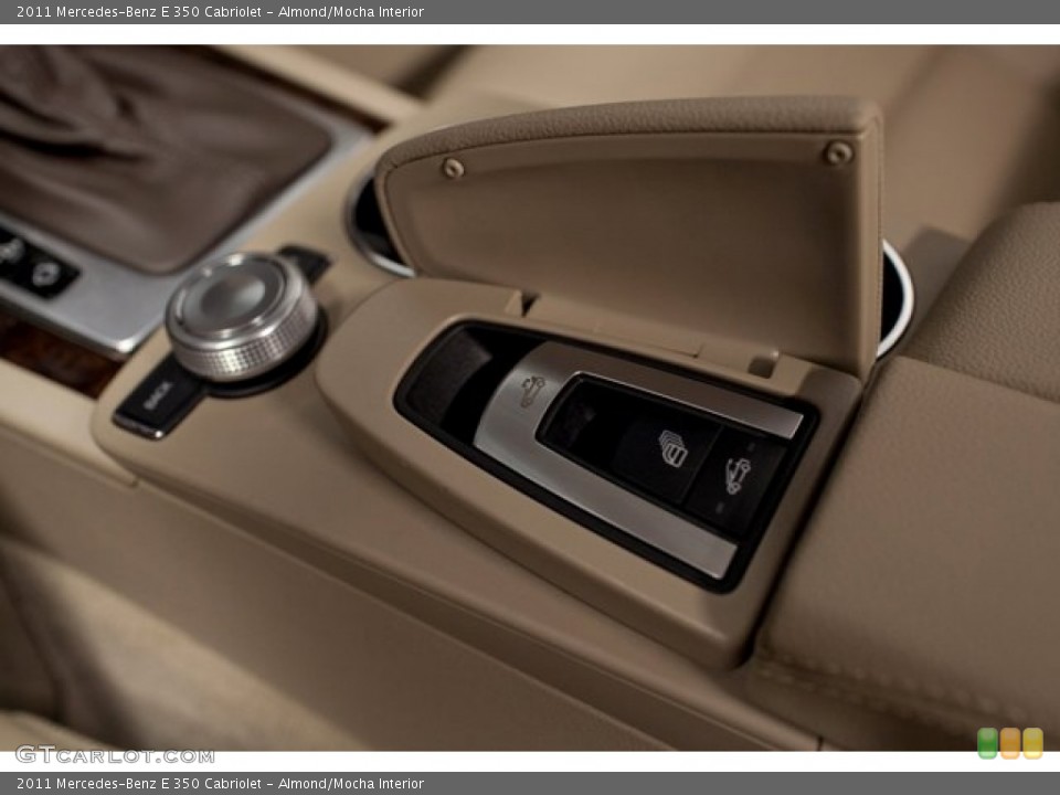 Almond/Mocha Interior Controls for the 2011 Mercedes-Benz E 350 Cabriolet #86304510