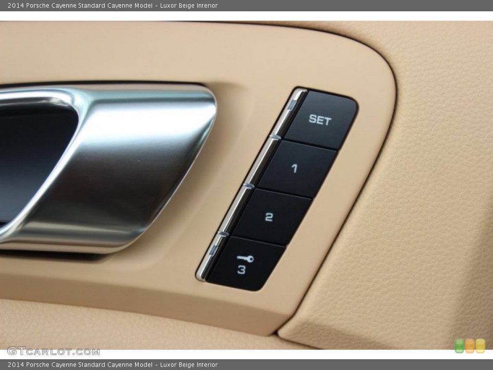 Luxor Beige Interior Controls for the 2014 Porsche Cayenne  #86309295
