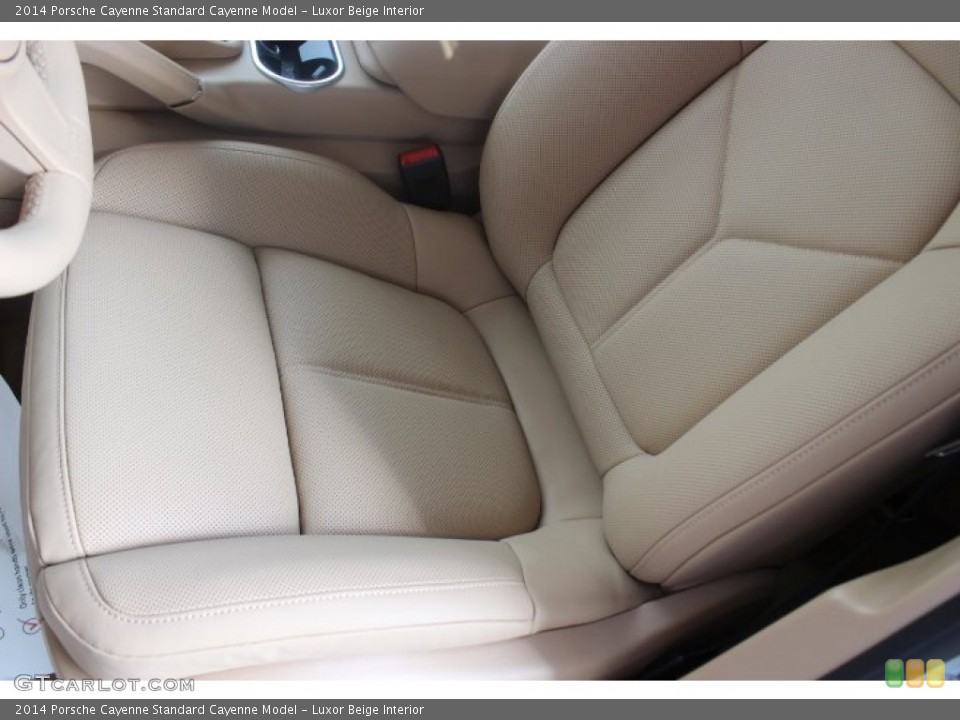 Luxor Beige Interior Front Seat for the 2014 Porsche Cayenne  #86309334