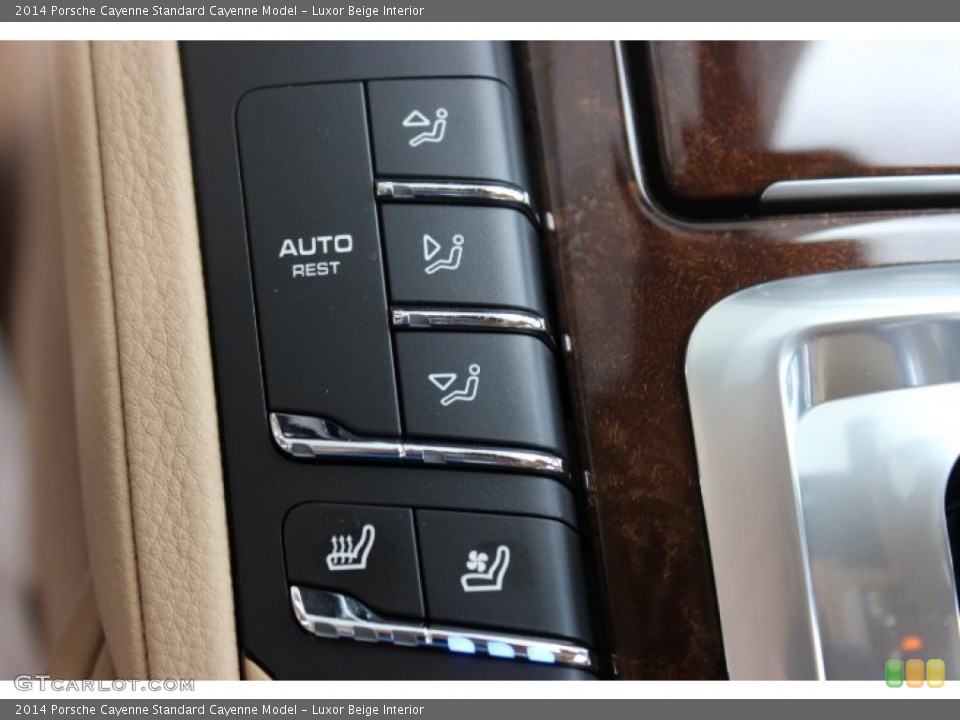 Luxor Beige Interior Controls for the 2014 Porsche Cayenne  #86309427