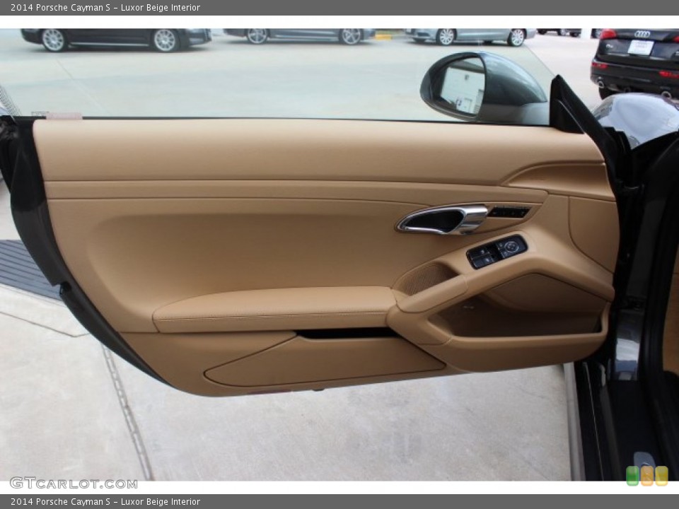 Luxor Beige Interior Door Panel for the 2014 Porsche Cayman S #86310603