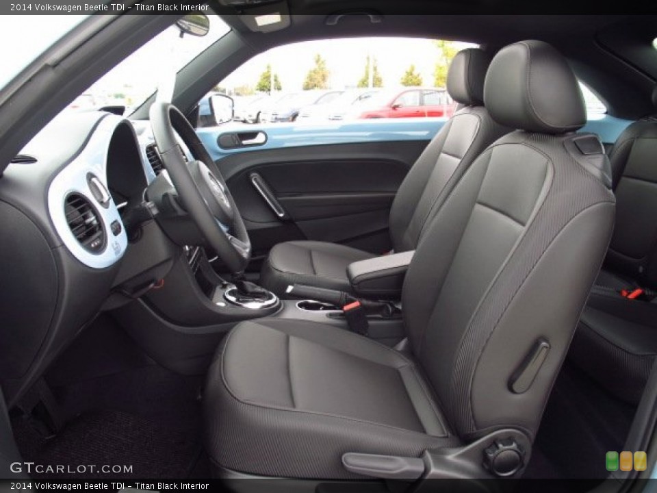Titan Black Interior Photo for the 2014 Volkswagen Beetle TDI #86312229