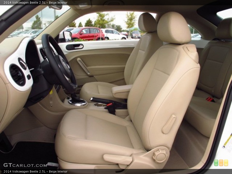 Beige Interior Photo for the 2014 Volkswagen Beetle 2.5L #86312421