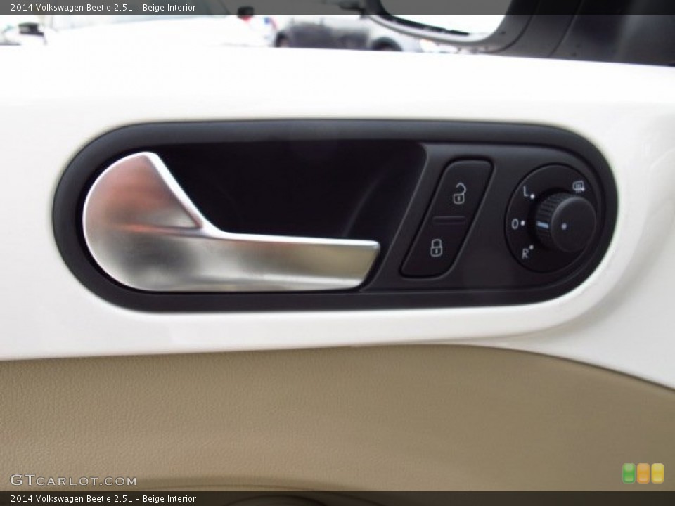 Beige Interior Controls for the 2014 Volkswagen Beetle 2.5L #86312460