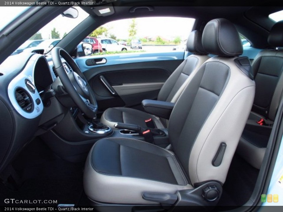 Quartz/Black Interior Photo for the 2014 Volkswagen Beetle TDI #86312619