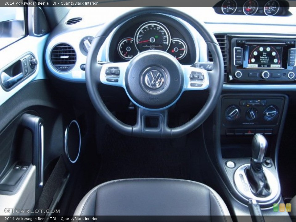 Quartz/Black Interior Dashboard for the 2014 Volkswagen Beetle TDI #86312640