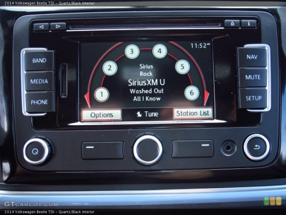 Quartz/Black Interior Controls for the 2014 Volkswagen Beetle TDI #86312697