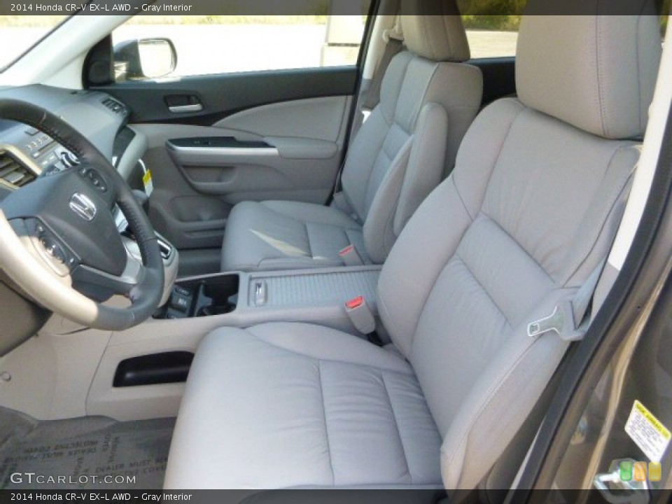 Gray Interior Front Seat for the 2014 Honda CR-V EX-L AWD #86314876