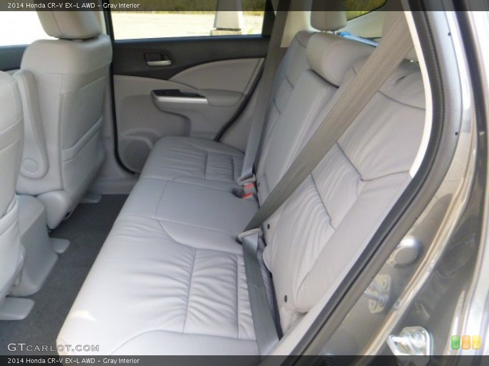 Gray Interior Rear Seat for the 2014 Honda CR-V EX-L AWD #86314902