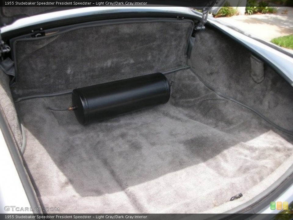 Light Gray/Dark Gray Interior Trunk for the 1955 Studebaker Speedster President Speedster #86316751