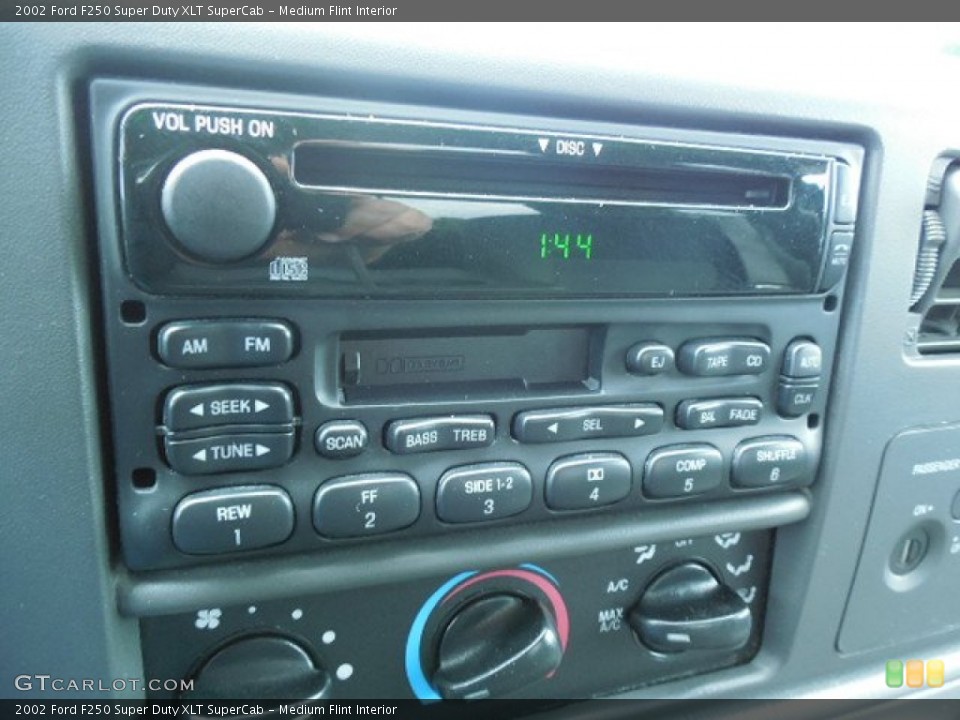 Medium Flint Interior Audio System for the 2002 Ford F250 Super Duty XLT SuperCab #86328493