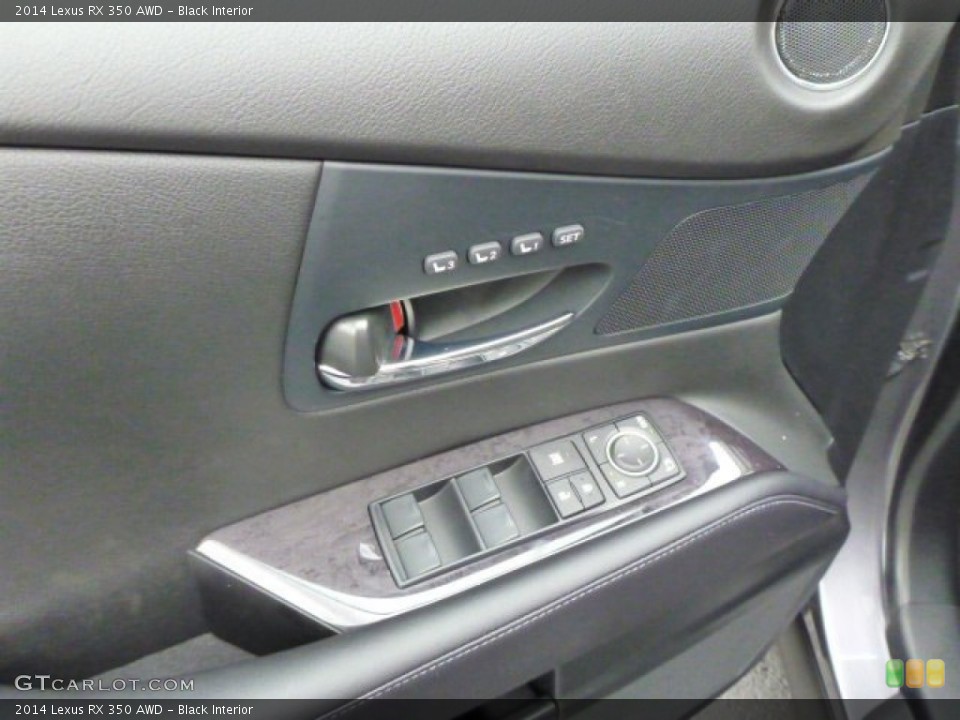 Black Interior Controls for the 2014 Lexus RX 350 AWD #86335534