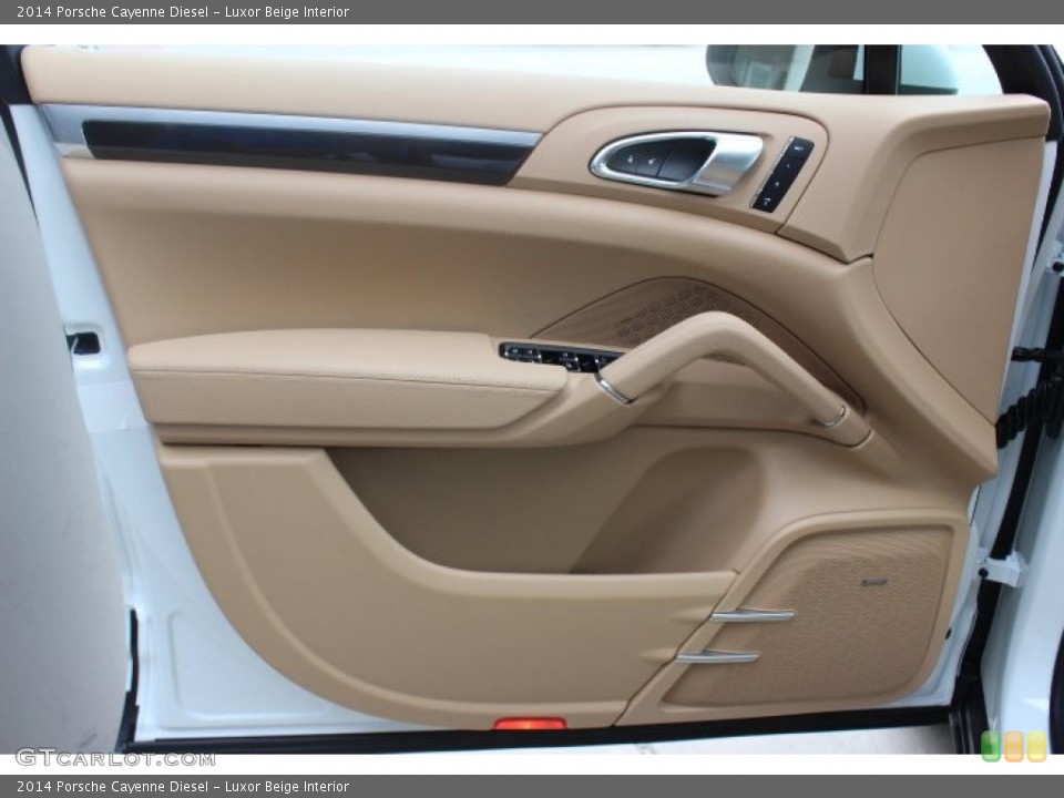 Luxor Beige Interior Door Panel for the 2014 Porsche Cayenne Diesel #86337436