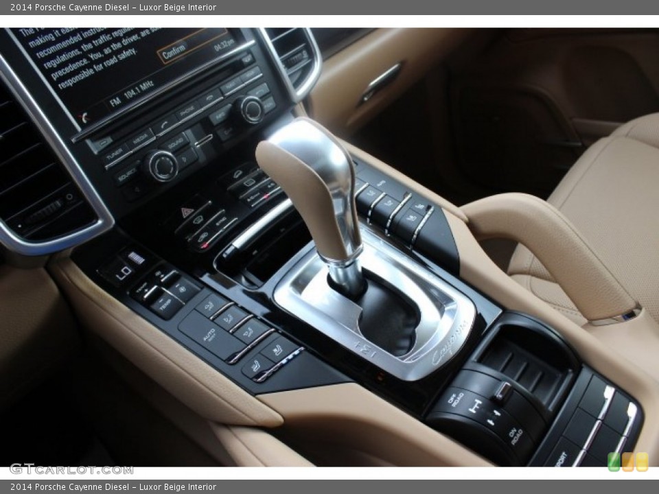 Luxor Beige Interior Transmission for the 2014 Porsche Cayenne Diesel #86337595