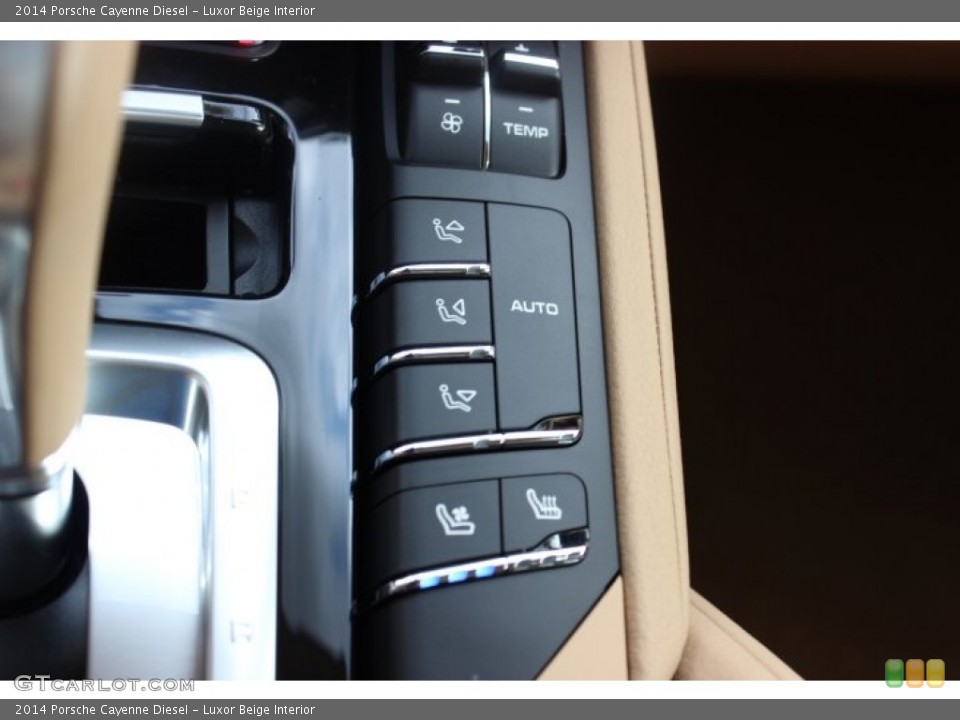 Luxor Beige Interior Controls for the 2014 Porsche Cayenne Diesel #86337784