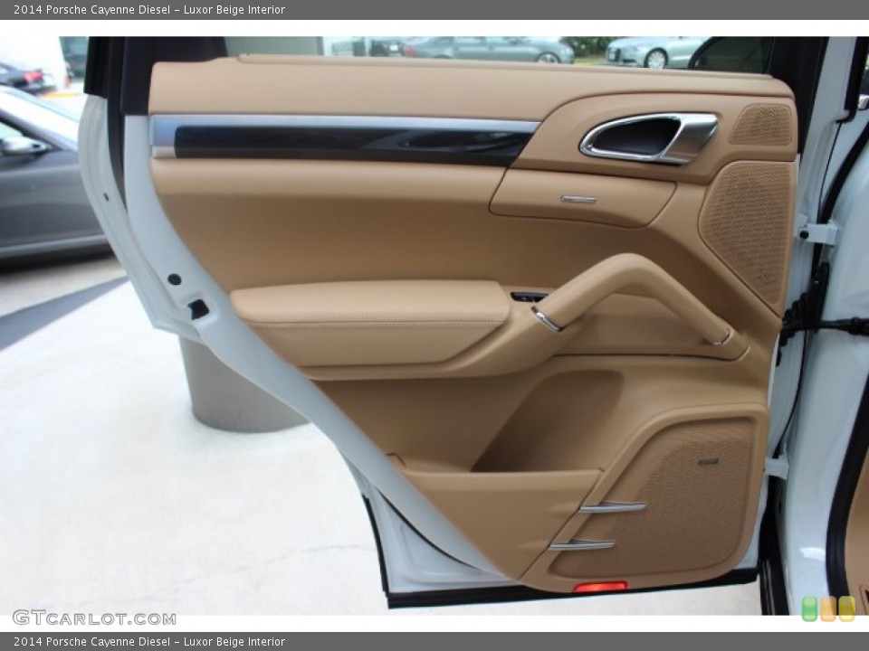 Luxor Beige Interior Door Panel for the 2014 Porsche Cayenne Diesel #86337877