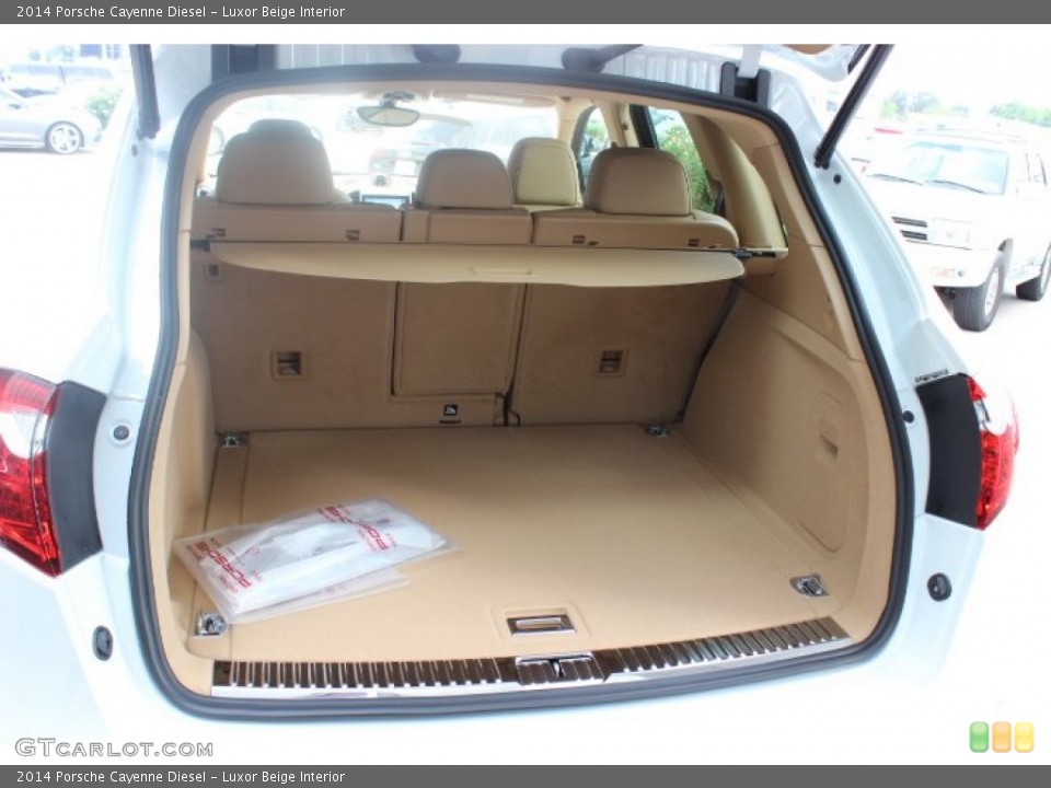 Luxor Beige Interior Trunk for the 2014 Porsche Cayenne Diesel #86337997
