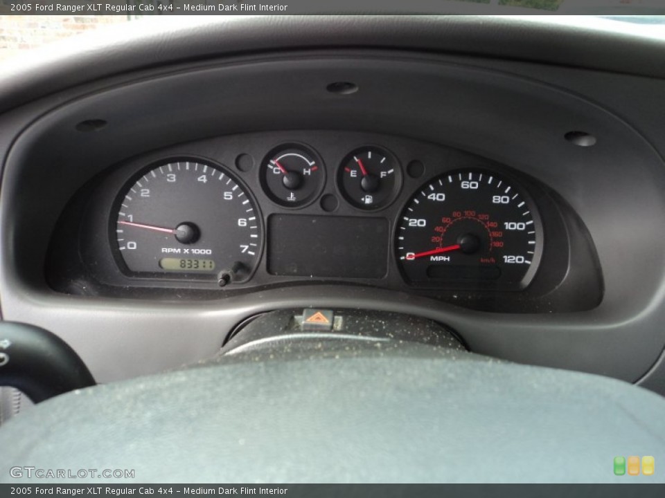 Medium Dark Flint Interior Gauges for the 2005 Ford Ranger XLT Regular Cab 4x4 #86338540