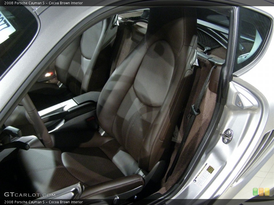 Cocoa Brown Interior Photo for the 2008 Porsche Cayman S #86342