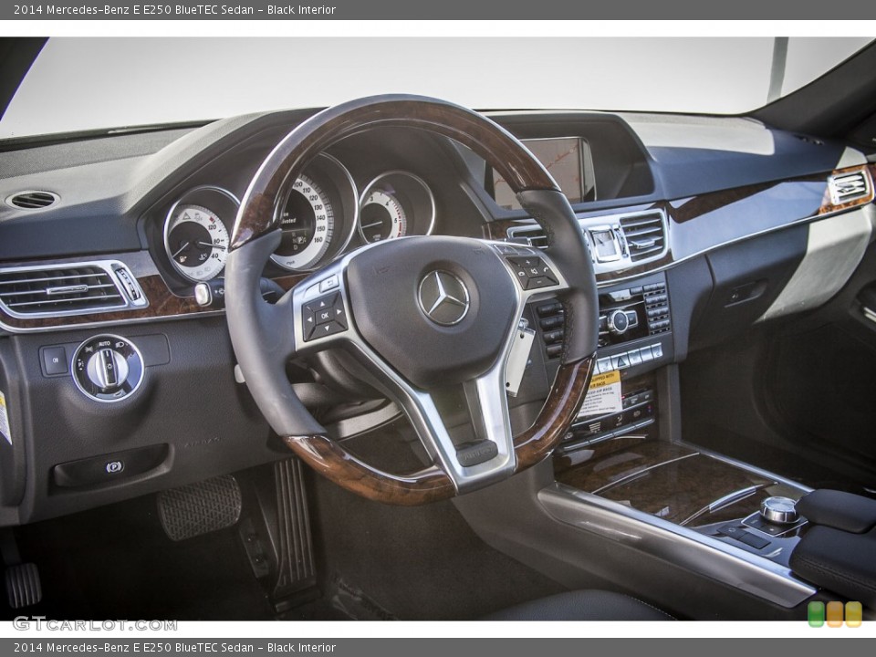 Black Interior Dashboard for the 2014 Mercedes-Benz E E250 BlueTEC Sedan #86346946
