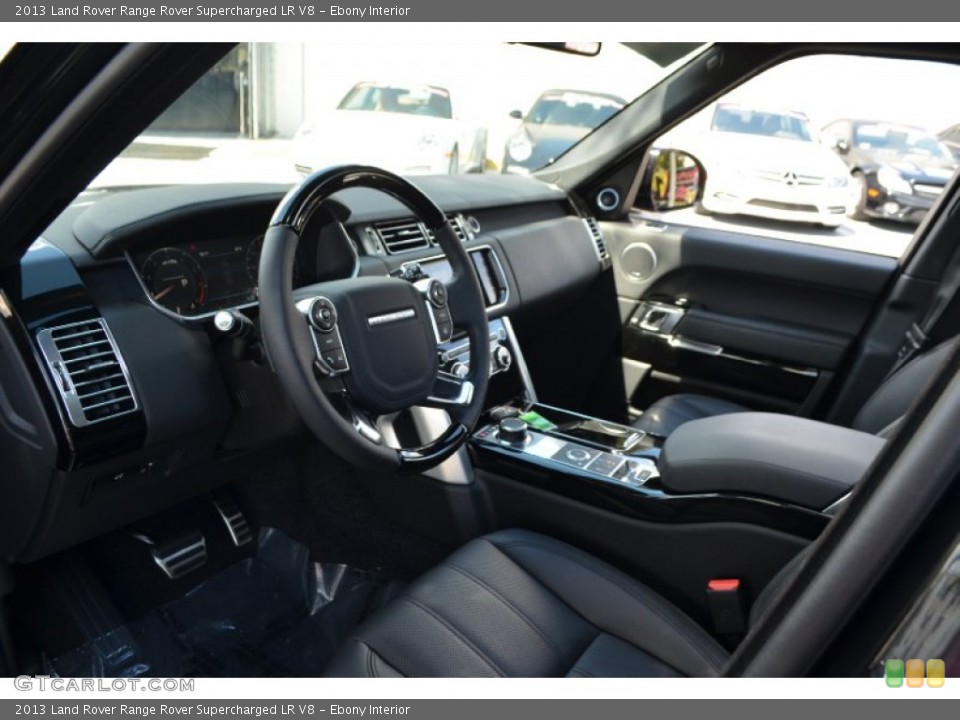 Ebony Interior Prime Interior for the 2013 Land Rover Range Rover Supercharged LR V8 #86348506