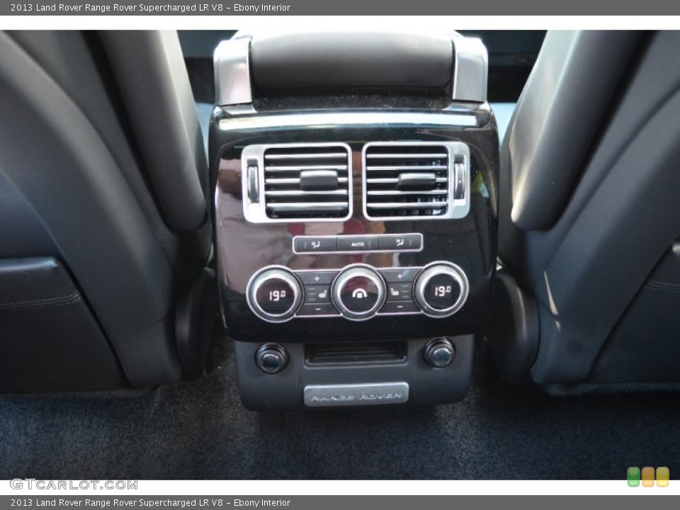 Ebony Interior Controls for the 2013 Land Rover Range Rover Supercharged LR V8 #86348542
