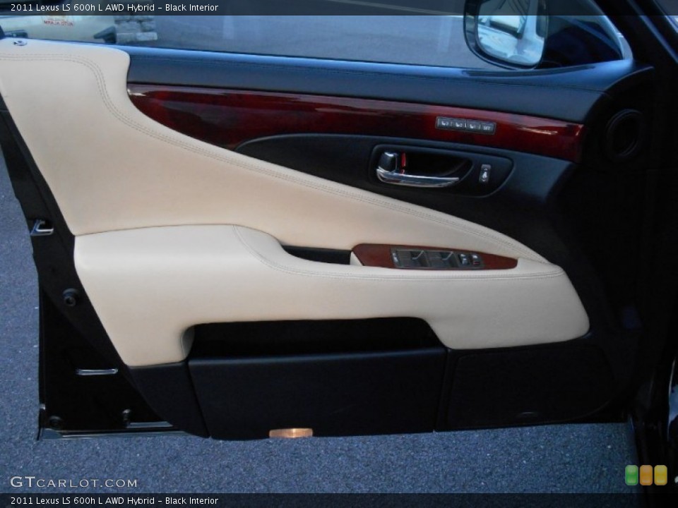 Black Interior Door Panel for the 2011 Lexus LS 600h L AWD Hybrid #86350633