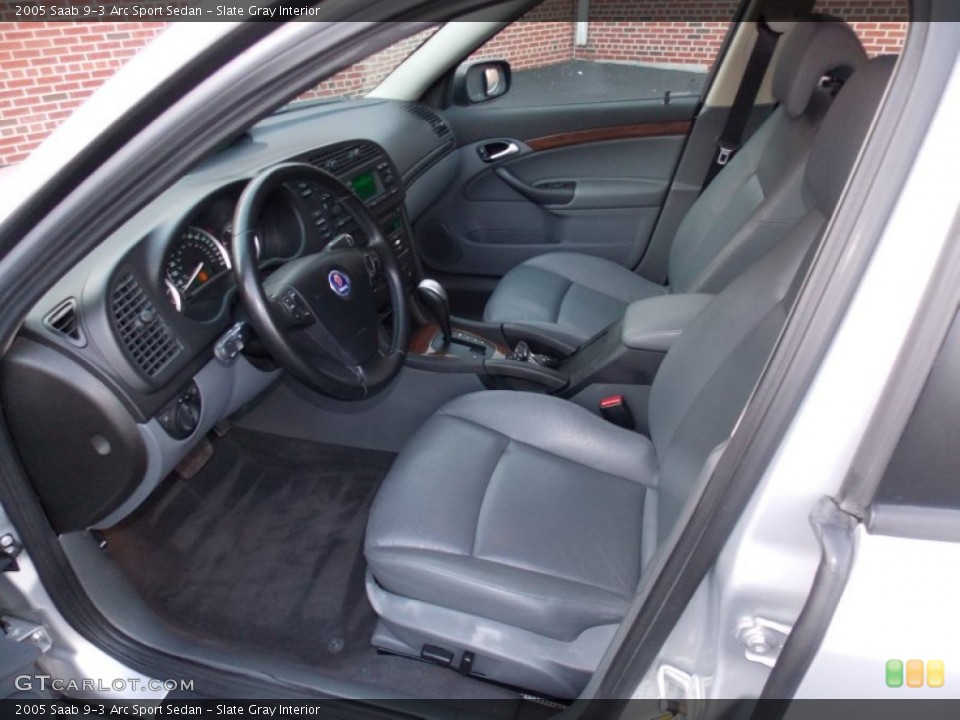 Slate Gray Interior Photo for the 2005 Saab 9-3 Arc Sport Sedan #86350738