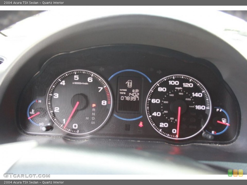 Quartz Interior Gauges for the 2004 Acura TSX Sedan #86351923