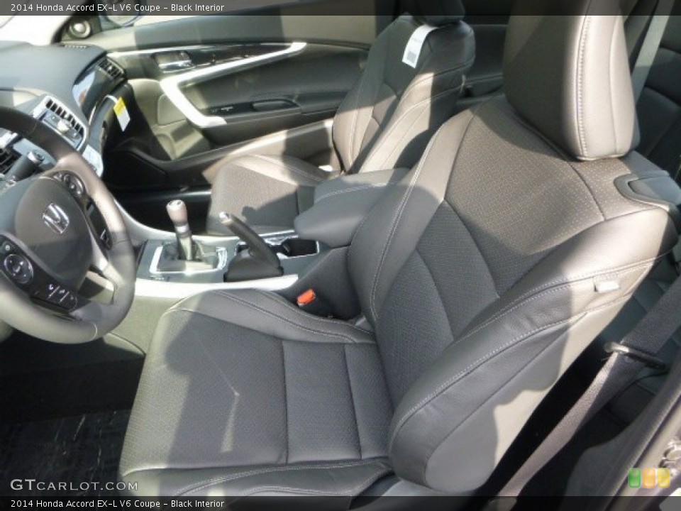 Black Interior Photo for the 2014 Honda Accord EX-L V6 Coupe #86352175