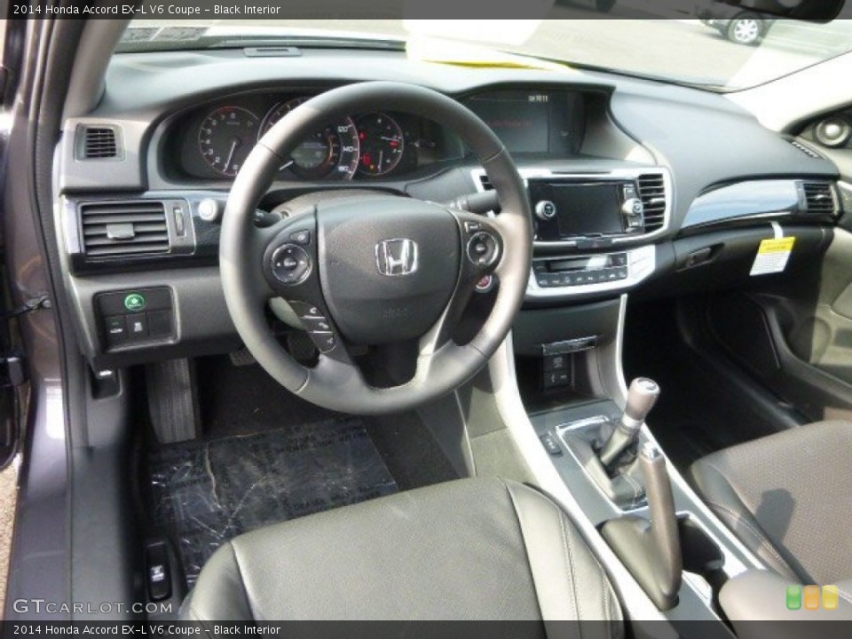 Black Interior Prime Interior for the 2014 Honda Accord EX-L V6 Coupe #86352187