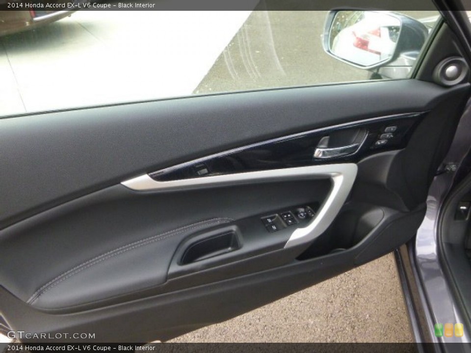 Black Interior Door Panel for the 2014 Honda Accord EX-L V6 Coupe #86352193